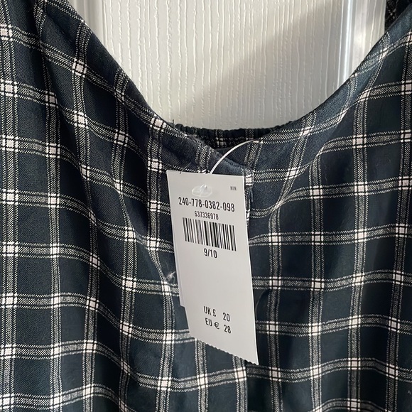 NWT Girls Abercrombie Button Down Tank Top - Picture 2 of 5